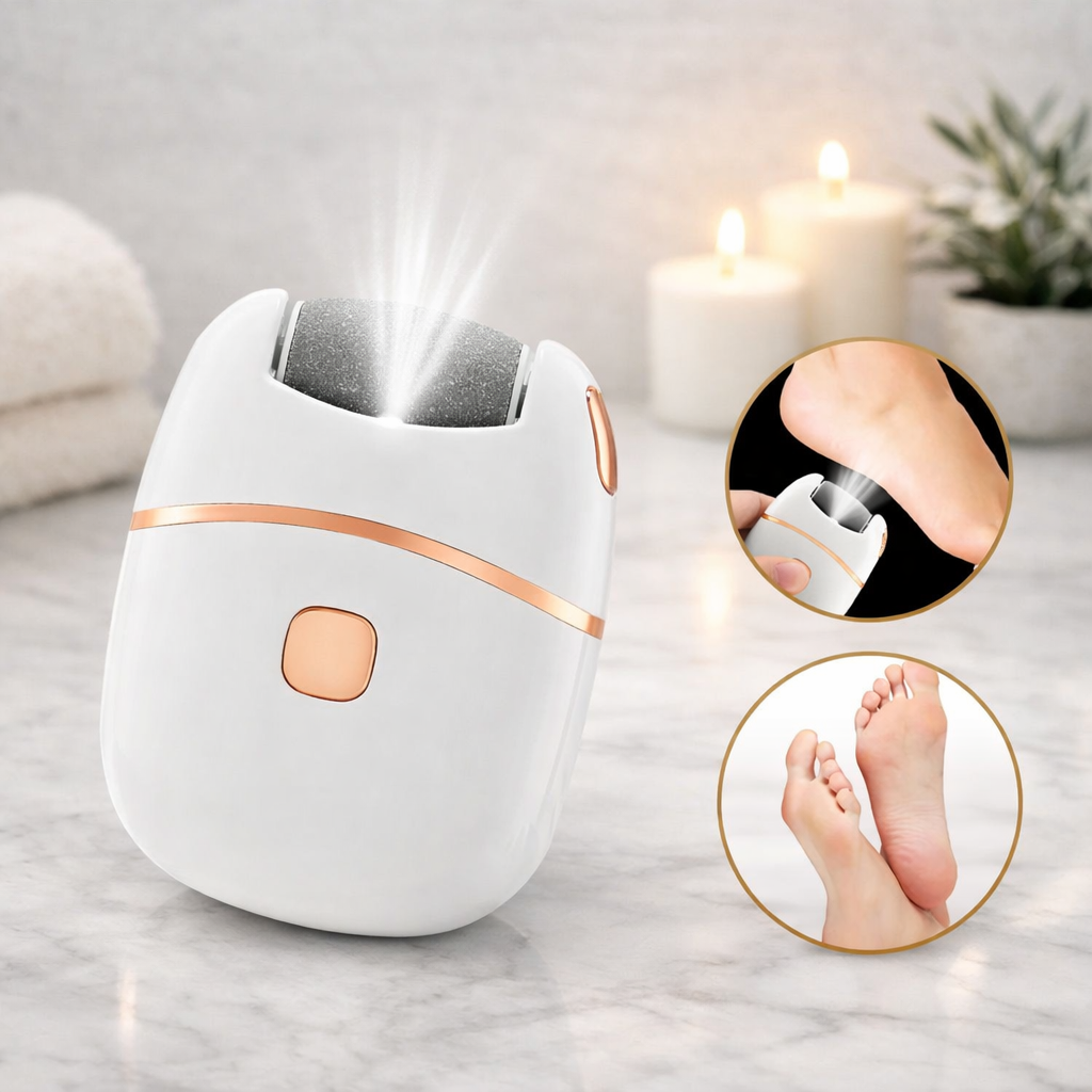 Lima Eléctrica para Pies – Exfoliación Profesional en Casa