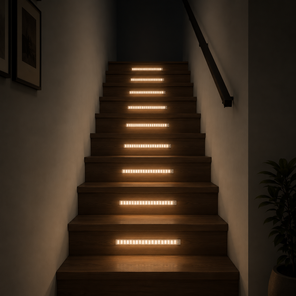 Barra LED 3 en 1 con Sensor de Movimiento – Recargable y Magnética